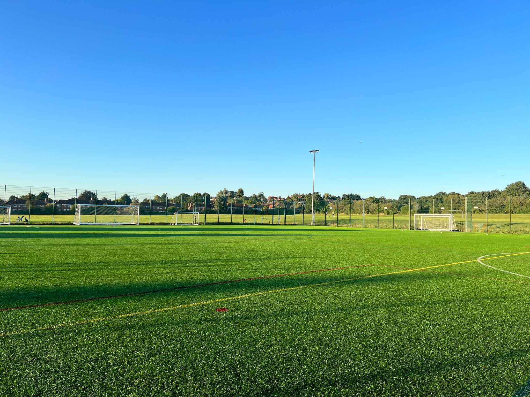 Tag rugby artificial pitch