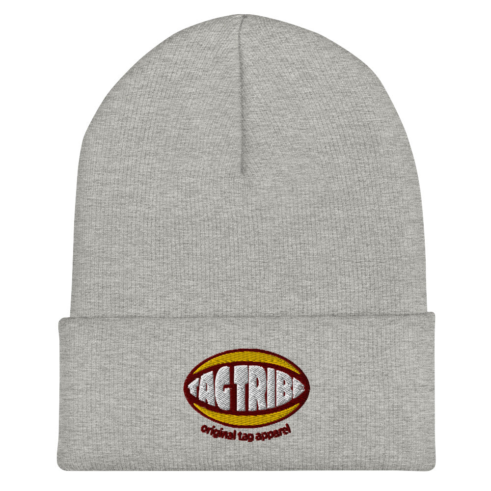 Cuffed Beanie: Grey